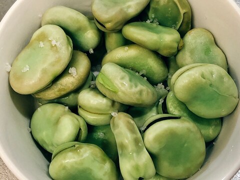 茹で空豆☆トリュフ風味